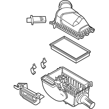 Ford Taurus Air Filter Box - 9G1Z-9600-A