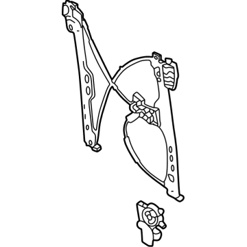 Ford Bronco Window Regulator - M2DZ-7823201-A