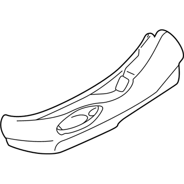 Ford YF1Z-5462187-BAB Shield YF1Z-5462187-BAB Ford Shield Illustration 1 of 1