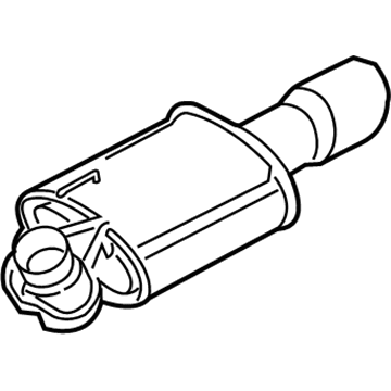 Ford FL1Z-5201-B Exhaust Pipe