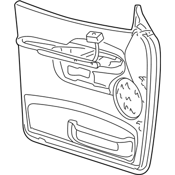 Ford 3L2Z-7823942-AAB Panel Assembly - Door Trim