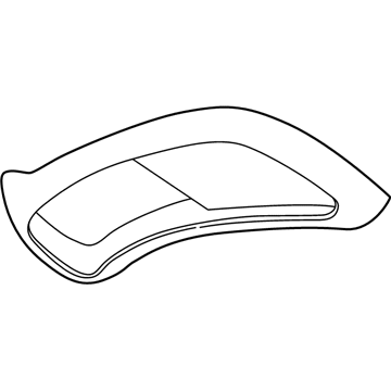 F67Z13C742AAA Ford Console Assembly Overhead Illustration 1 of 1