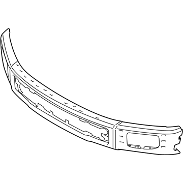 2016 Ford F-150 Bumper - FL3Z-17757-HPTM