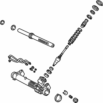 Ford Focus Steering Gear Box - 5S4Z-3504-ARM