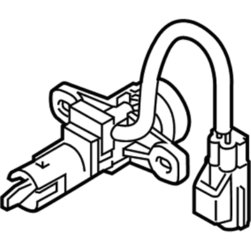 Ford Trunk Lock Cylinder - FB5Z-5443262-B