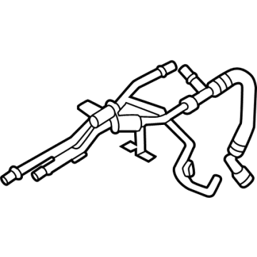 Ford L1MZ-18472-C HOSE - HEATER WATER