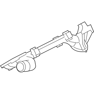 YC3Z-6881-A Ford Oil Filter Adaptor Illustration 1 of 1