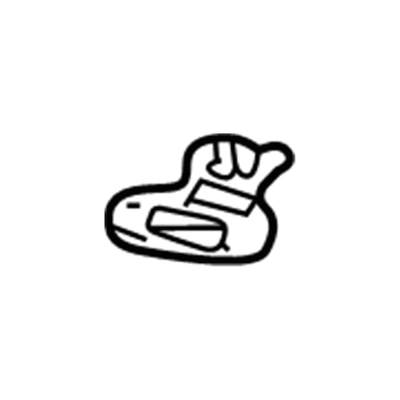 Ford XF2Z-19D694-AA Retainer - Seal XF2Z-19D694-AA Ford Retainer - Seal Illustration 1 of 1