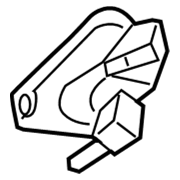 Mercury Door Lock - 6L2Z-7826413-B