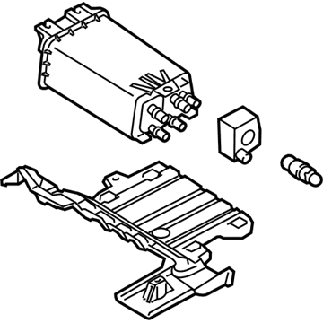 Ford Explorer Vapor Canister - AG1Z-9D653-B