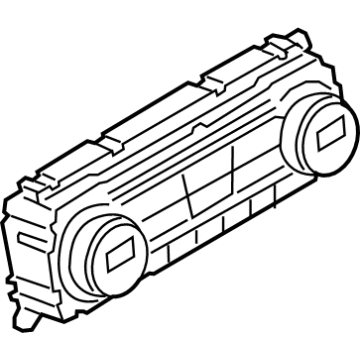 Ford Escape A/C Switch - LJ6Z-19980-X