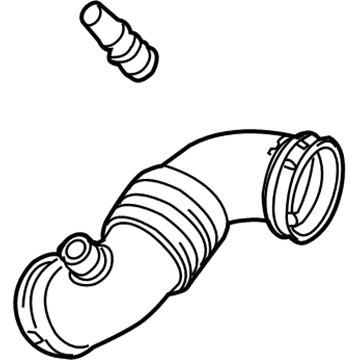 Mercury Mariner Air Intake Coupling - 9L8Z-9B659-D