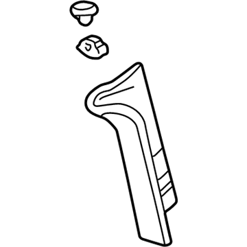 5C7Z-7831010-DAA Ford Rear Corner Panel Illustration 1 of 1