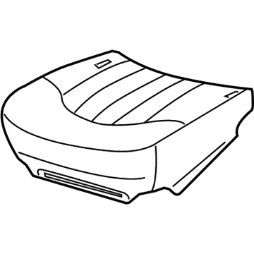 2003 Mercury Grand Marquis Seat Cushion - 3W7Z-54632A23-CA