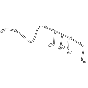 1C7Z-15K868-AA Ford Wire Assembly Jumper Illustration 1 of 1