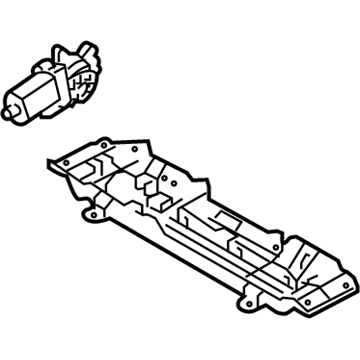 Ford MM-1124 Motor Assy - Seat Adjuster