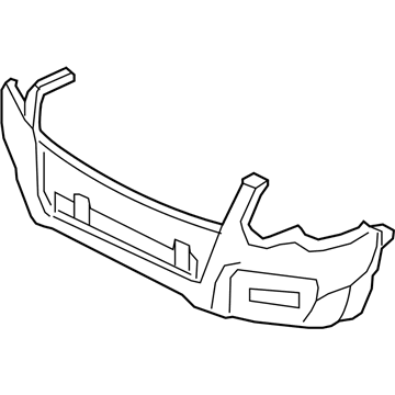 2010 Ford Explorer Sport Trac Bumper - 6L2Z-17D957-RAPTM