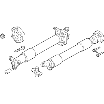 Ford Mustang Drive Shaft - JR3Z-4R602-X