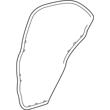 Mercury Montego Door Seal - 5G1Z-5425325-AC