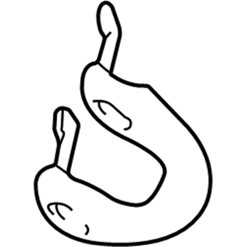 Ford F65Z1531406AAC Handle Assist F65Z1531406AAC Ford Handle Assist Illustration 1 of 1