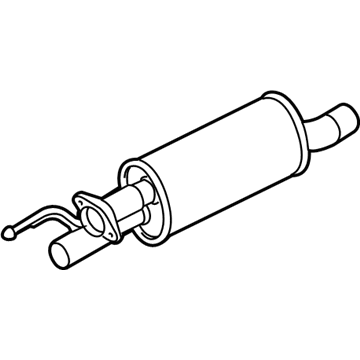 Ford HC3Z-5201-A Resonator Assembly