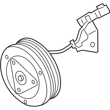 Ford Escape A/C Clutch - LX6Z-19D786-A