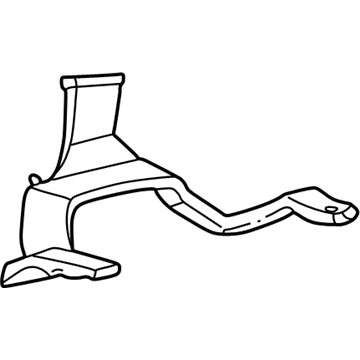 YC3Z18C420AA Ford Duct Air Illustration 1 of 1