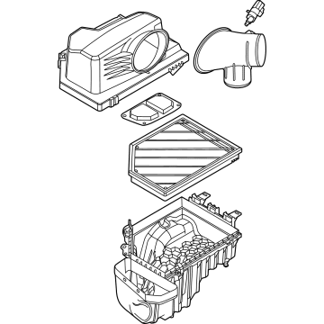 Ford Bronco Air Filter Box - NB3Z-9600-B