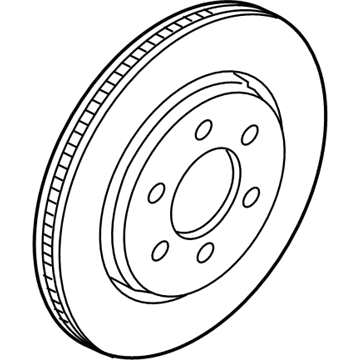 Ford Brake Disc - JL3Z-1125-C