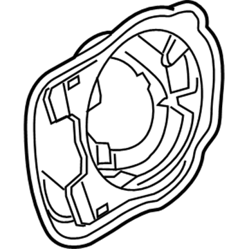 Ford Fuel Filler Housing - 8L8Z-7827936-A