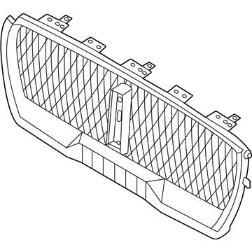 2022 Lincoln Aviator Grille - LC5Z-8200-FC