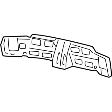 4F1Z-5440338-AA Ford Reinforcement Illustration 1 of 1