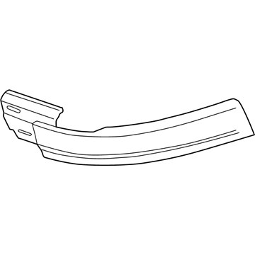 XL2Z-17859-BA Ford Reinforcement - Front Bumper Illustration 1 of 1