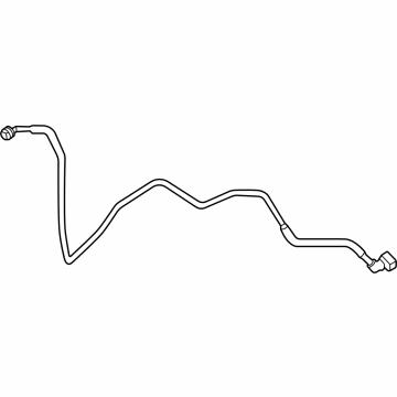 Ford EGR Tube - LK4Z-9D667-G