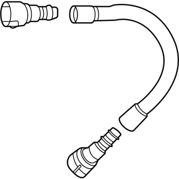 Ford Transit Crankcase Breather Hose - LK4Z-6758-A