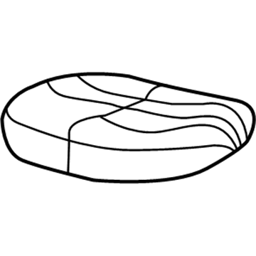 2003 Lincoln Aviator Seat Cushion - 2C5Z-7863841-AA