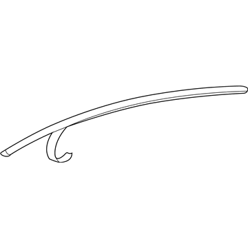 F7DZ-7451729-BAA Ford Moulding Illustration 1 of 1