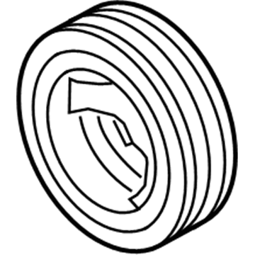 Ford Crankshaft Pulley - NC3Z-6312-A