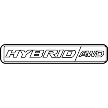 2023 Ford Escape Emblem - LJ6Z-8213-C