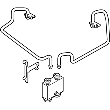 Ford Flex Automatic Transmission Oil Cooler Line - AA5Z-7R081-A