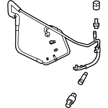 Mercury Mountaineer A/C Hose - 9L2Z-19972-B
