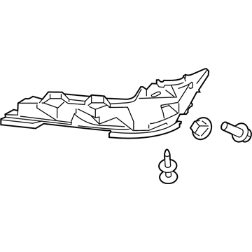 Ford FL3Z-17C947-J Reinforcement
