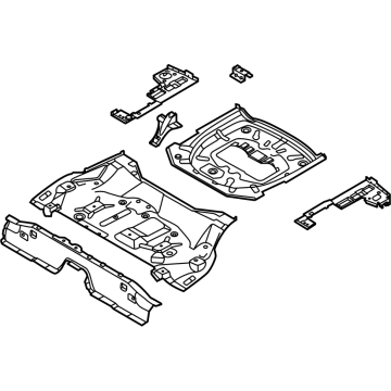 Ford Floor Pan - LX6Z-7811215-W