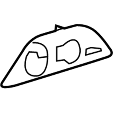 Ford KL1Z-7840726-BE COVER - ACCESS HOLE