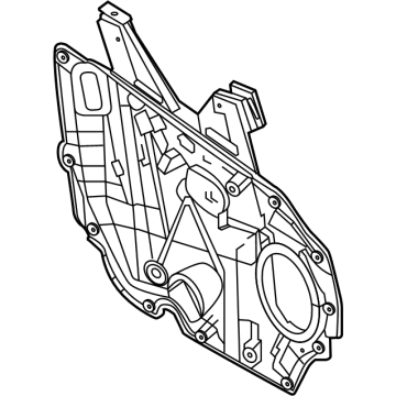 2023 Ford Escape Window Regulator - LJ6Z-5823208-B