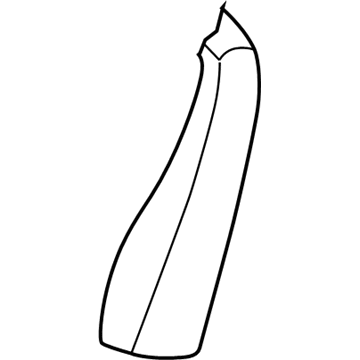 1F1Z-5466800-AA Ford Rear Seat Back Pad Illustration 1 of 1