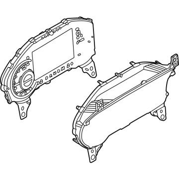 Ford Bronco Instrument Cluster - M2DZ-10849-A