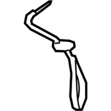 2016 Ford Transit Connect Fuel Door Release Cable - DT1Z-19A095-C