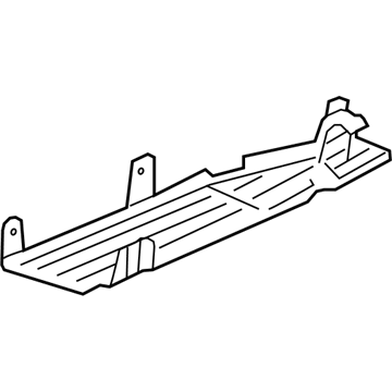 Mercury Fuel Tank Skid Plate - 6L2Z-9A147-AA