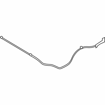 Ford Hood Cable - 8C2Z-16916-B